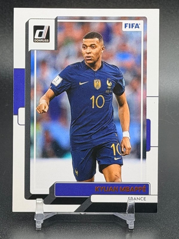 2022-23 Panini Donruss -  #51 Kylian Mbappe France Qatar World Cup