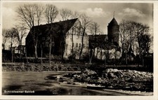 Ak Świdwin Schivelbein Pommern, Schloss - 11531613