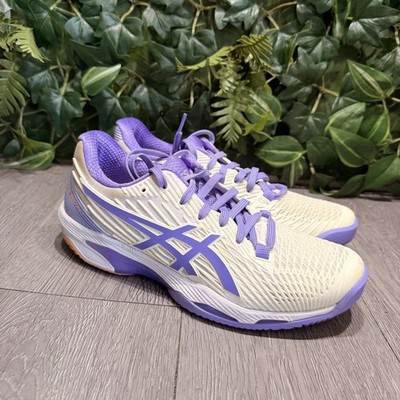 Asics Solution Speed FF Tennis Shoes Women's Size 7.5 Purple  1042A134