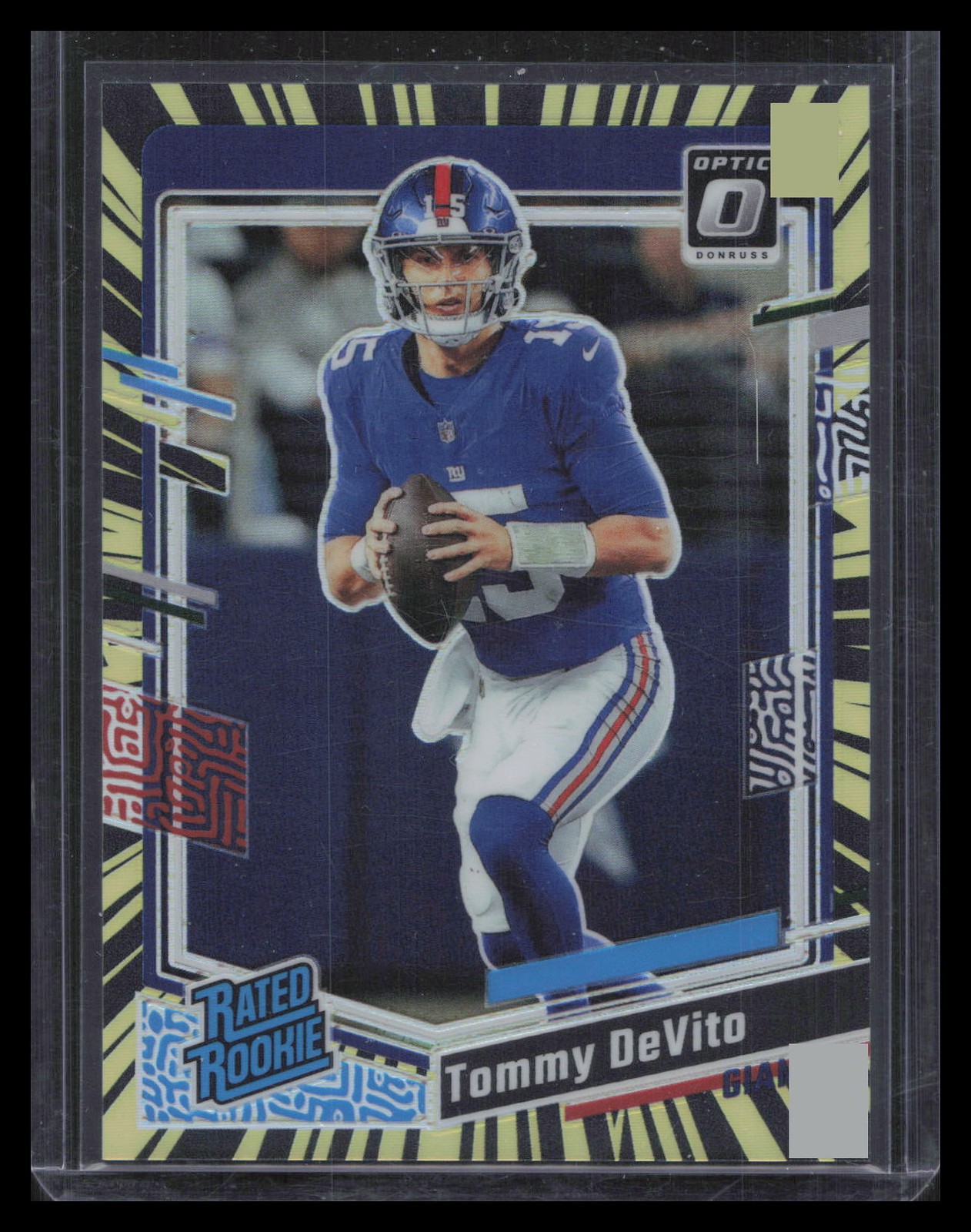 2023 Donruss Optic #280 Tommy DeVito Electricity #/69