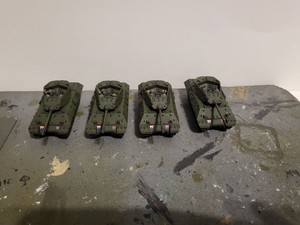 Flames of War - British (Guards AD) - M10c 17pdr SP AntiTank Section - Painted