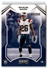 2021 Panini Playoff Red Zone Shaun Wade RC #288 New England Patriots