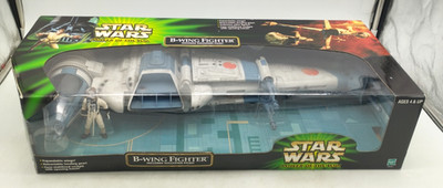 STAR WARS HASBRO  Power of the Jedi B-Wing Fighter MISB Neu Power Of The Jedi