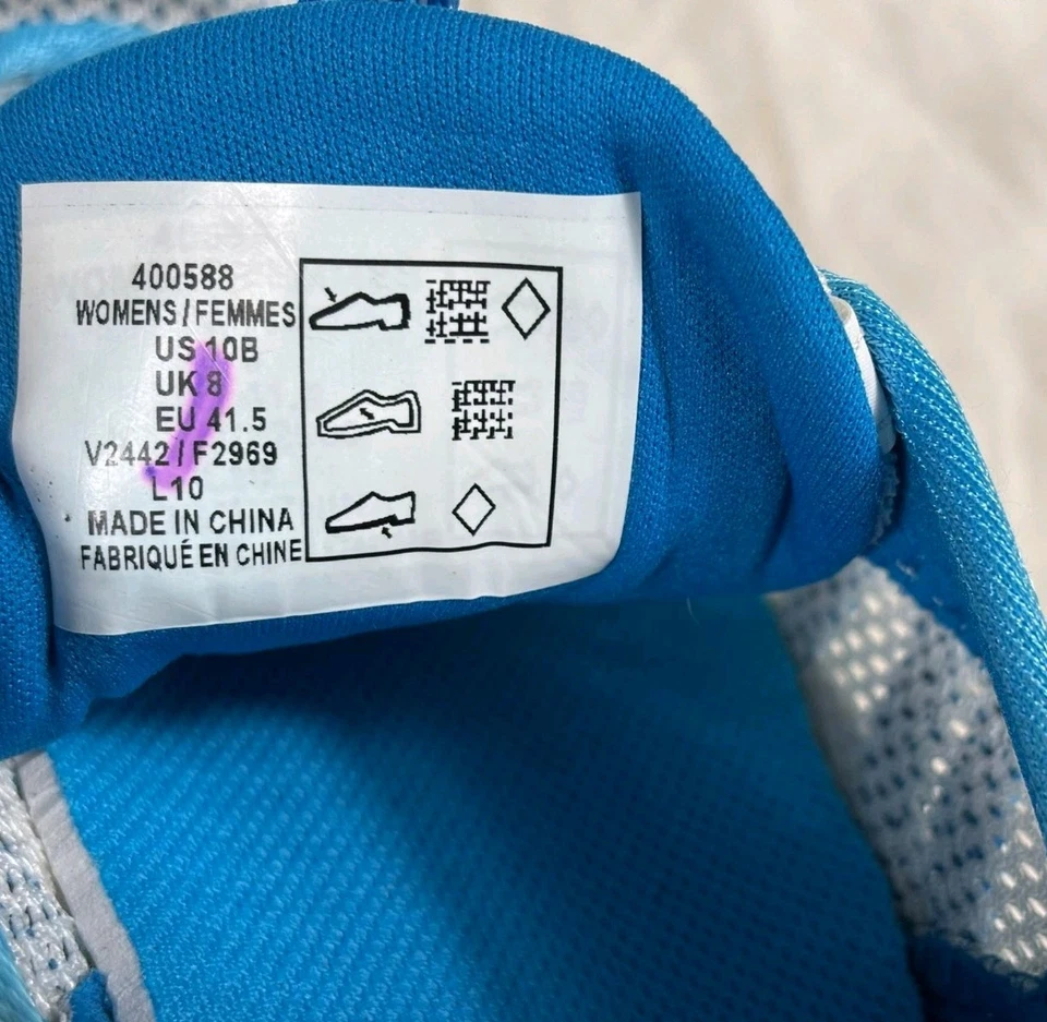 Zapatillas deportivas Lands End Nature Tex para mujer talla 10 azul blanco Foto 4 de 4