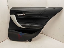 BMW 1 Series F20 12-19 Rear Door Card Panel Right Drivers Leather 5 Door