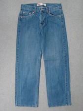 SL07422  LEVI'S  550 RELAXED FIT JEANS YOUTH sz14R msr 27"x27" 