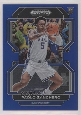 2022-23 Panini Prizm Draft Picks Blue 96/199 Paolo Banchero #52 Rookie RC y8h