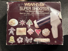 Wear-Ever 70123 Super Shooter Electric Cookie Press Box tore