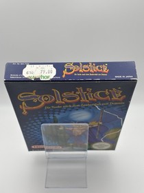 Nintendo NES | Gioco Solstice | IMBALLO ORIGINALE | PAL-B |