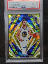 2023-24 Panini Phoenix Paragon #2 Stephen Curry Yellow Ice /175 PSA 10