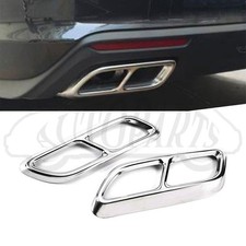 Coppia Guarnizione Copri Marmitta Scarico Posteriore Auto Fit Cadillac CT5 2020 2021