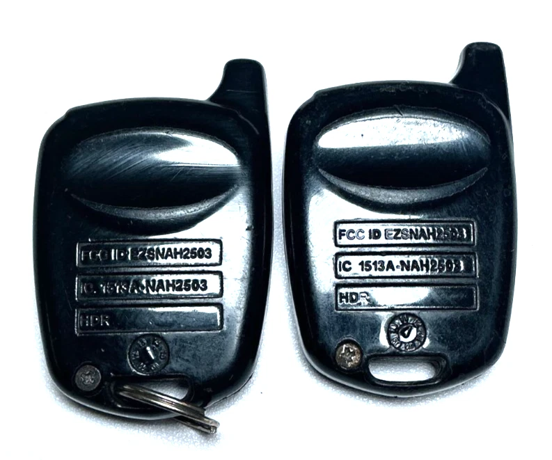 PACK DE 2 LLAVEROS DE FÁBRICA POLAR EZSNAH2503 MANDO A DISTANCIA DE ENTRADA SIN LLAVE Foto 3 de 3