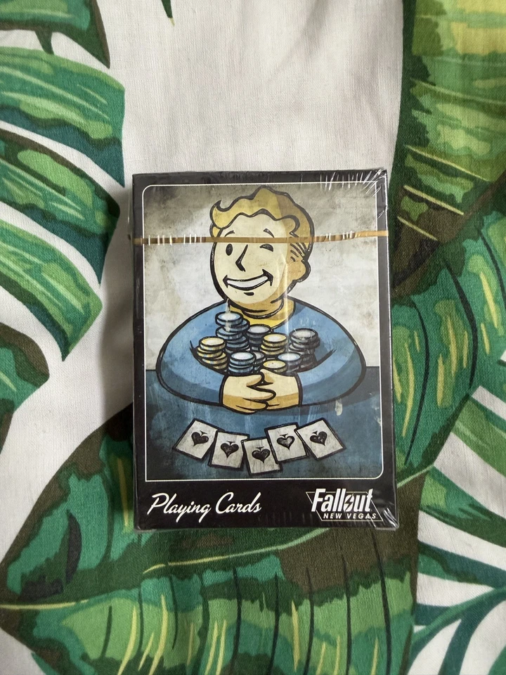 Fallout New Vegas Playing Cards & Poker Chips PROMO 2010 New & Sealed RARE - Image 4 of 4