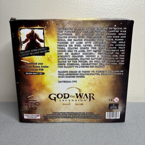 God of War Ascension Kratos Edizione Bronzo Esclusiva Gamestop 2013 - Foto 8 di 11