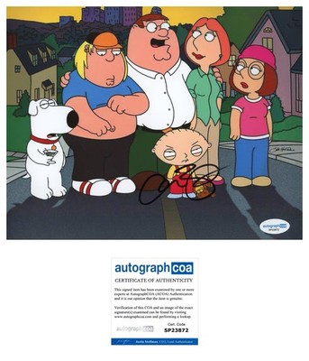 ALEX BORSTEIN SIGNED 8x10 PHOTO FAMILY GUY LOIS GRIFFIN RARE - ACOA COA