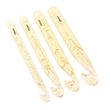 4 Sizes Large Chunky Crochet Hooks Knitting Weaving Tools