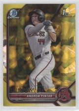 2022 Bowman Chrome Draft Sapphire Edition Yellow 13/99 Andrew Pintar 0w38