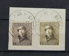 [K108377] Belgium N°165/166 Royalty USED Bruxelles - Brussel 10c 1920 2ND