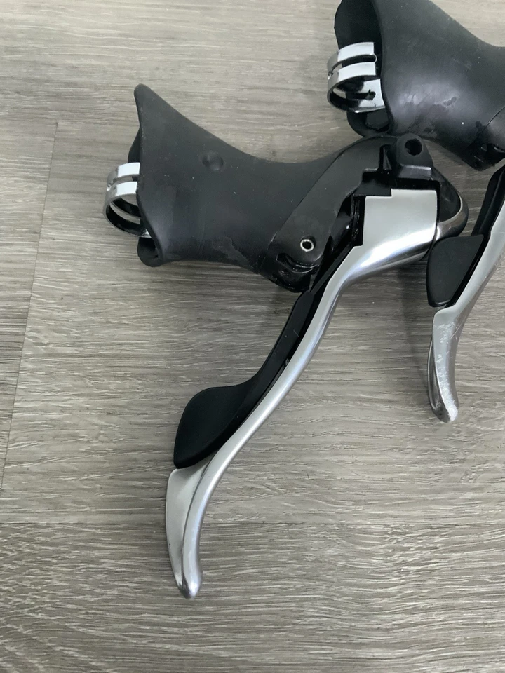 SHIMANO DURA ACE BRAKE / SHIFTER SET 2 X 10 SPEED MODEL 7800 - Image 4 of 4