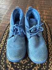 UGG Kids Neumel II Size 3 Blue - Pre Owned.