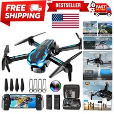 2K HD FPV Drone with Camera for Adults - Altitude Hold, One-Key Takeoff/Landi...