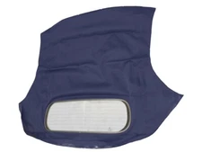 Fits: Chevy Corvette C6 05-10 Soft Top & DOT Glass Window HAARTZ BLUE VINYL