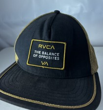 RVCA The Balance Of Opposites Hat Cap Trucker...