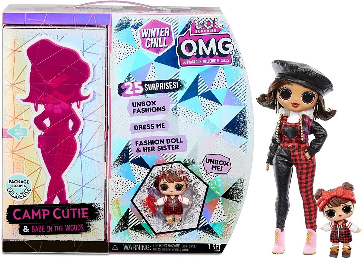 M。★LOL サプライズ ★OMG ウィンターチル Camp Cutie Amazon.com: L.O.L. Surprise! OMG Winter Chill Camp Cutie
