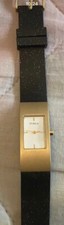 orologio donna, marca Furla, vintage,cinturino in gomma, dettagli oro ORIGINALE 