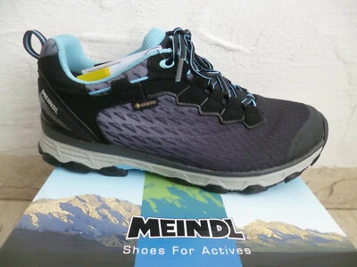 Meindl Damen Sportschuhe Wanderschuhe Halbschuhe Freizeitschuhe TEX schwarz NEU! - Bild 1 von 4
