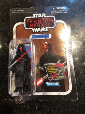 STAR WARS Vintage Collection Qui-Gon Jinn VC75 + Darth Maul VC86 Action Figures STAR WARS Vintage Collection Qui-Gon Jinn VC75 + Darth Maul VC86 Action Figures