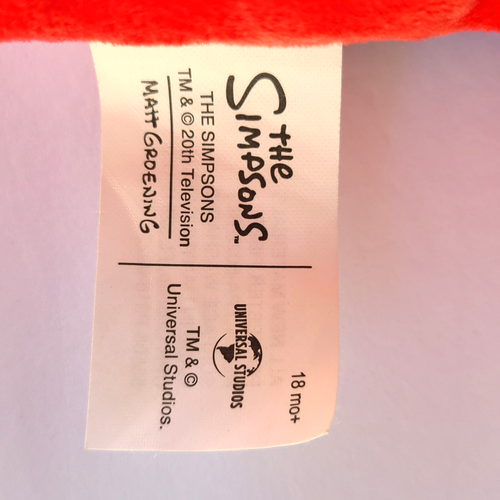 The Simpsons Frosted Krusty O's Clown Cereal Stuffed Pillow Universal Studio EUC - Picture 3 of 11