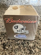 Vintage La Raiders/ BUDWEISER Coaster Lot W/Schedule 2002 50. Pcs