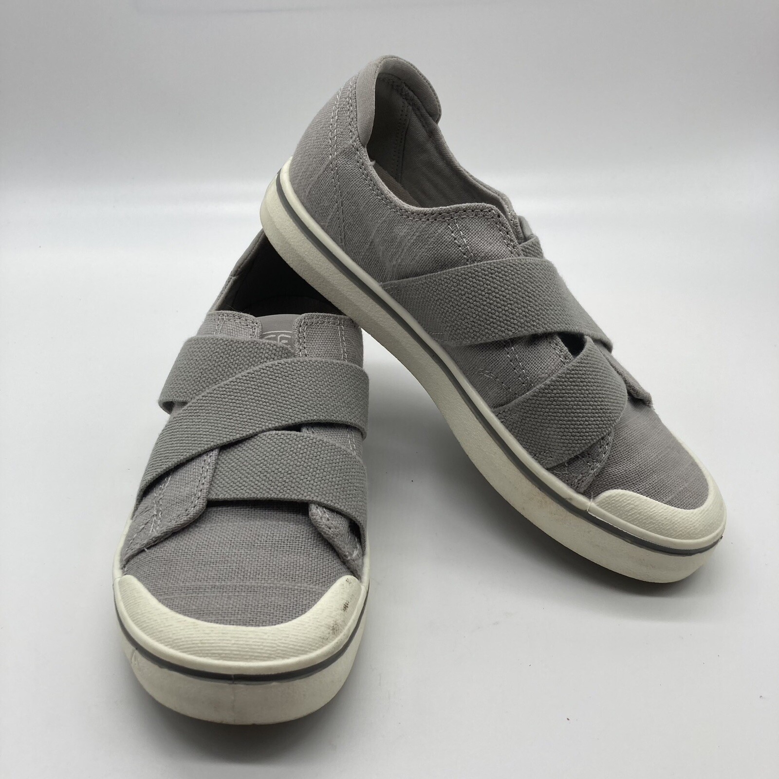 Scarpe da tennis KEEN donna grigie Elsa IV sneaker slip on incrociate