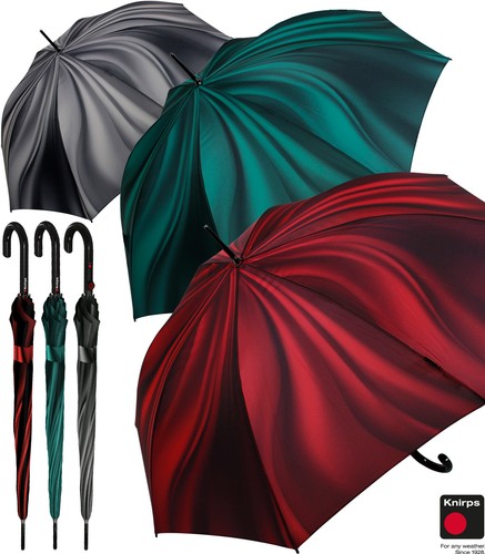 Knirps Regenschirm Stockschirm Damen Long Automatik T.760 groß stabil