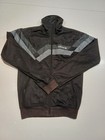 ADIDAS Track Jacket Men Small Black Originals Firebird Full Zip Top Vintage 1990
