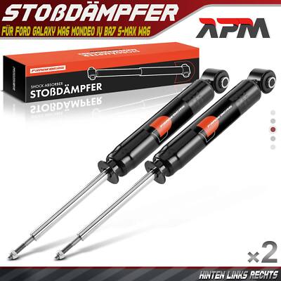 2x Stoßdämpfer Gasdruck Hinterachse für Ford Galaxy WA6 Mondeo IV BA7 S-Max WA6