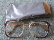 Steve Retro Glasses 54  16 145 Eyeglasses Ombre large lenses Vintage