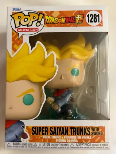 Super Saiyan Trunks with sword Funko POP # 1281