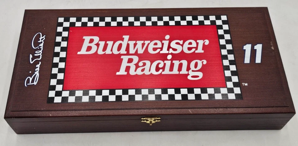 BILL ELLIOTT #11 Budweiser Racing Team 1/64 Diecast Transporter & 2 Car SET  - Image 2 of 3