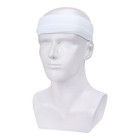 White Balaclava Face Scarf UV Protection Headband Neck Gaiter Breathable Bandana — photo 7