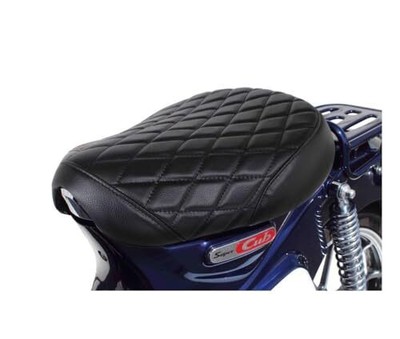 SP Takegawa Cushion Seat Cover Diamond Stitch BLK Super Cub 125  #09-11-0251