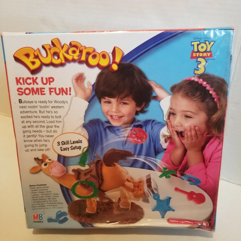 Buckaroo! Disney Pixar Toy Story 3 Board Game Kids 4 -7 Fun Woody Sealed - Image 4 of 4