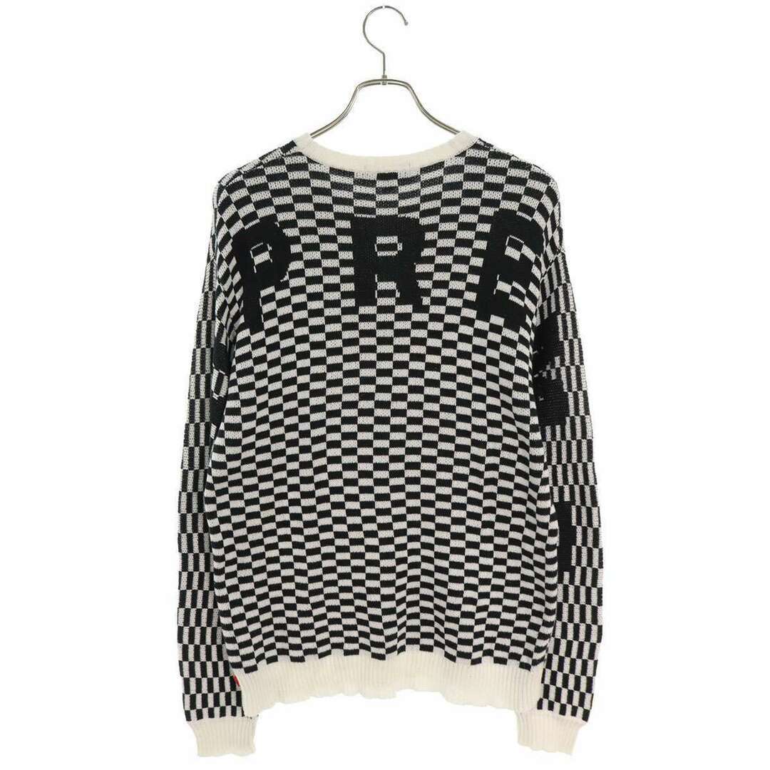 Supreme 20SS Back Logo Sweater Crew Neck Knit Mens M Used | eBay