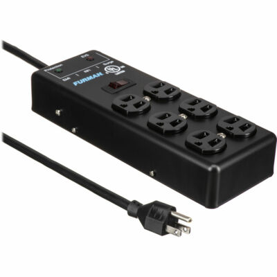 Furman SS-6B Pro W/ EVS 6 Outlet AC Surge Power Strip Conditioning