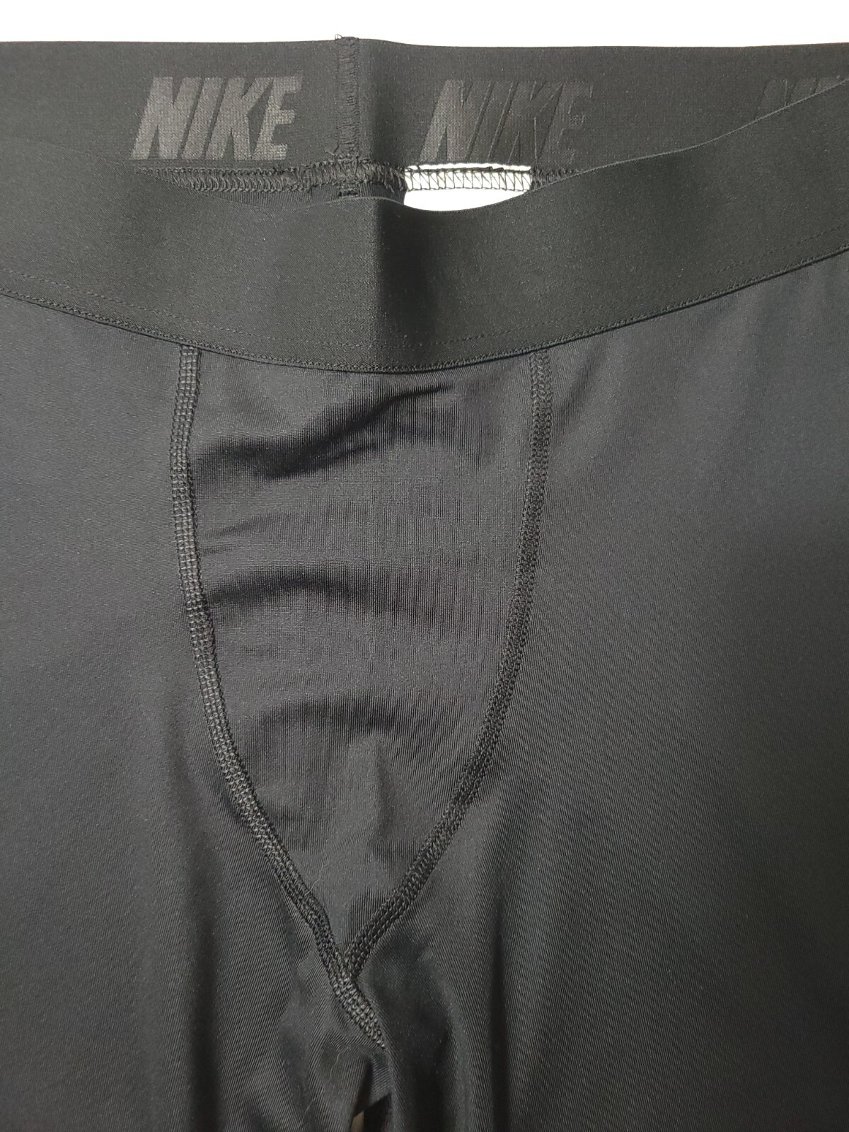 NWT Men's Black Nike Power DriFit Shorts Compression Size Large