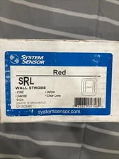 System Sensor SRL Wall strobe Fire Alarm - Red