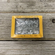 Officers Equipment Company Metal Rings Set Of 20