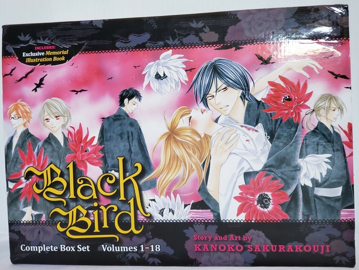 Black Bird Complete Manga Box Set Volumes 1-18 With Memorial Black Bird Complete Manga Box Set Volumes 1-18 With Memorial