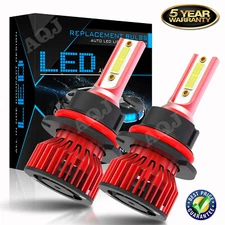 For Ford Mustang 1994-2004 6000K 2X LED Headlight High Low Light Bulbs